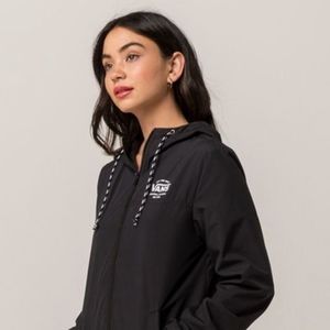 Vans Black Windbreaker Jacket